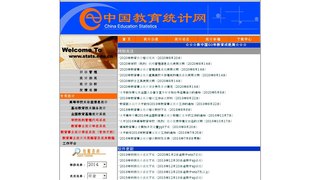 中国教育统计网首页缩略图