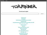 Torrent search engineBT种子搜索首页缩略图