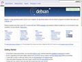 Debian首页缩略图