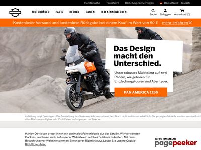 哈雷摩托车官方网站 Harley-Davidson