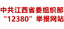 江西省委组织部12380举报网站首页缩略图