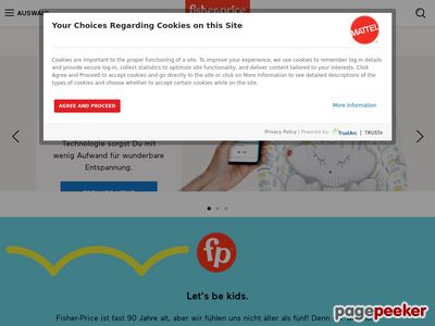 Fisher Price官网