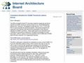 Internet Architecture Board(IAB)