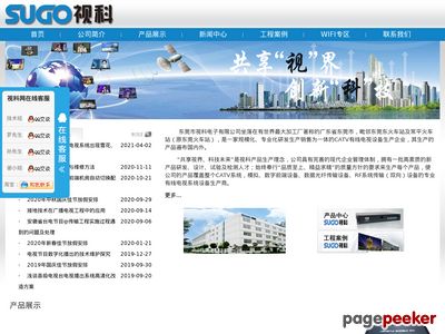 东莞市视科电子有限公司首页缩略图